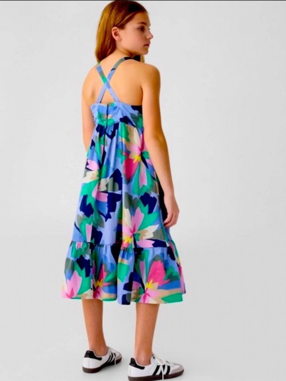 NWT Gap Kids Girl’s Flounced Dress